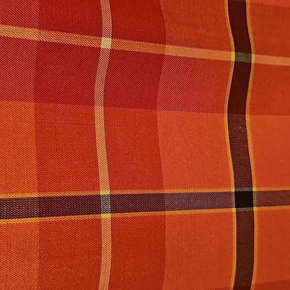 💕LINDA ALLARD ELLEN TRACY💕 Plaid Button Down Shirt ~ 100% Silk NWOT - Picture 5 of 8